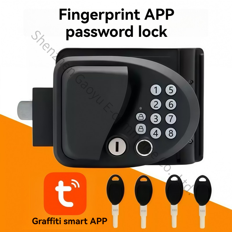 Door Lock - RVドアロック RV指紋パスワードロック 中ドアドアリモコン スマートロック
