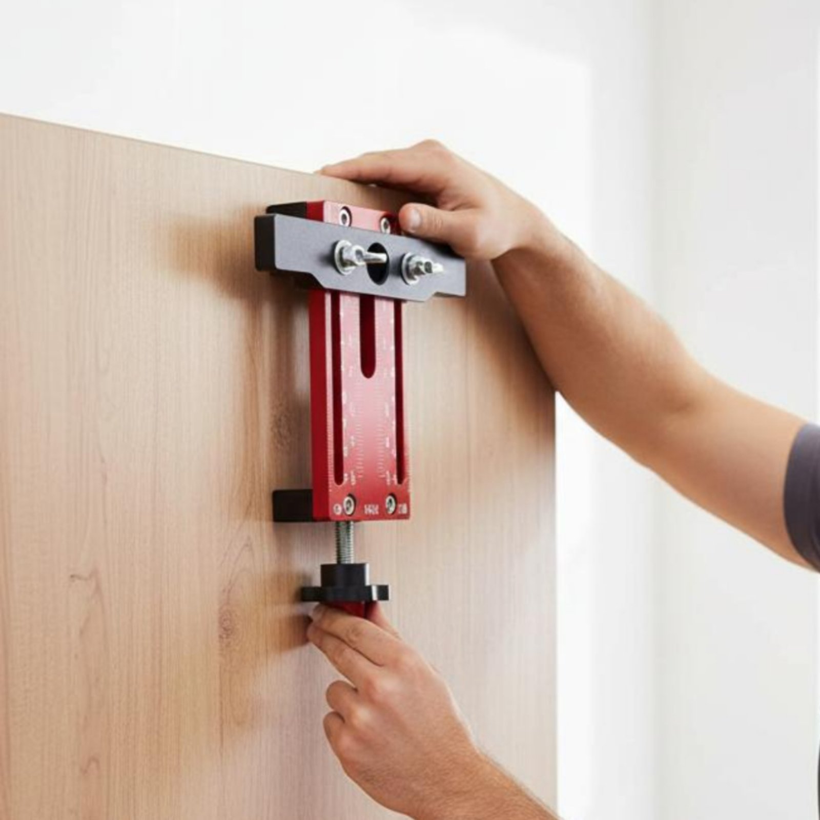 キャビネット穴位置決め器 正確な位置決め ドア取り付けテンプ - Cabinet Hinges のレビューと価格