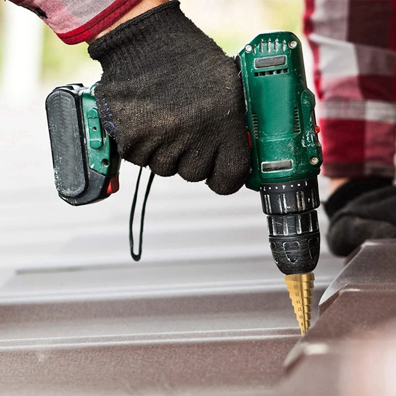 4-20mm HSS ストレート溝ステップドリルビット木材金 - Drill Bits のレビューと価格