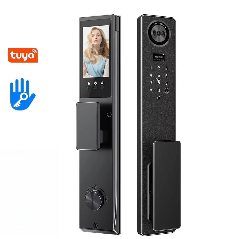 Tuya WiFi スマートドアロック、家庭用生体認証指紋ロ - Door Lock のレビューと価格